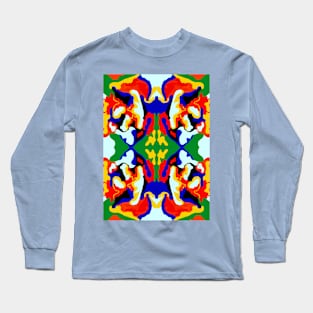 Colourful abstract pattern Long Sleeve T-Shirt